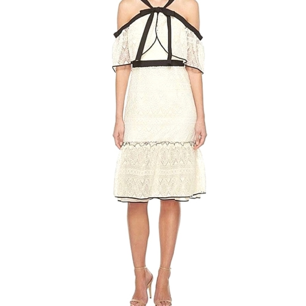 NWT Adelyn Rae Ivory Marissa Dress, Size M